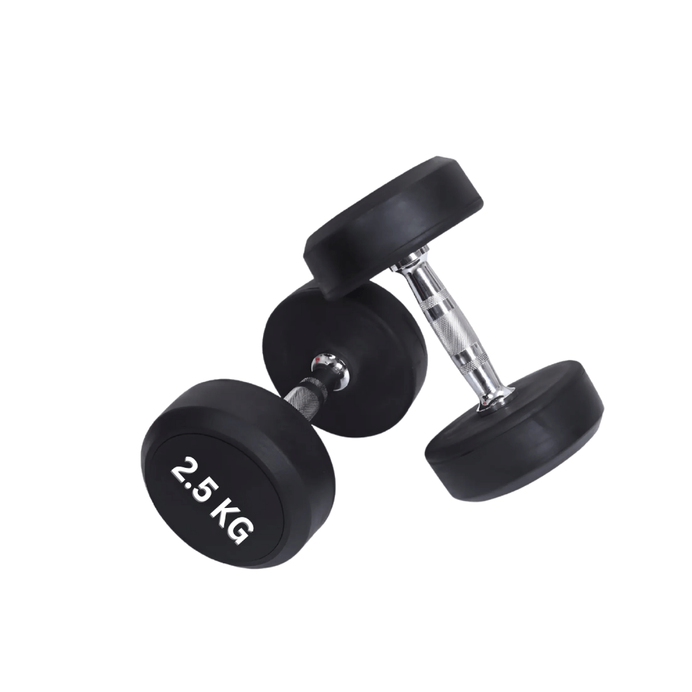ดัมเบล HOMEFITTOOLS แบบกลม 2.5 KG (1 คู่)